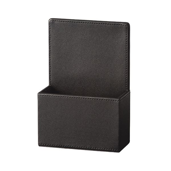 （まとめ）ワールドクラフト レザーカタログスタンド ブラック WL-CT-BK 1個[x2セット]