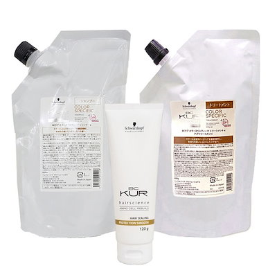 BCクア カラースペシフィーク シャンプー 600mL + トリートメント 600g