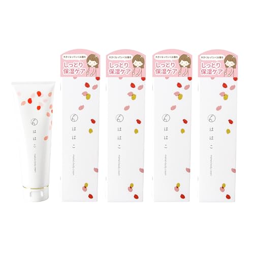 マタニティクリーム ははこ 140g 妊娠線ケア 産前産後クリーム 低刺激 微香料 高保湿タイプ 妊娠お祝い・懐妊ギフトに（3本＋1本無料セット