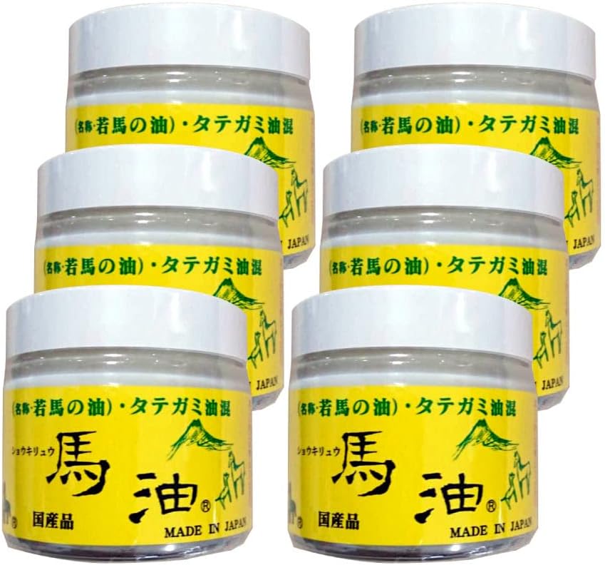 ショウキリュウ馬油 若馬の油 ８０ｍＬ ×6個セット