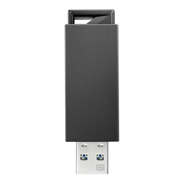 アイオーデータ機器 USB3.0/2.0対応 ノック式USBメモリー 32GB ブラック U3-PSH32G/K 5,687円