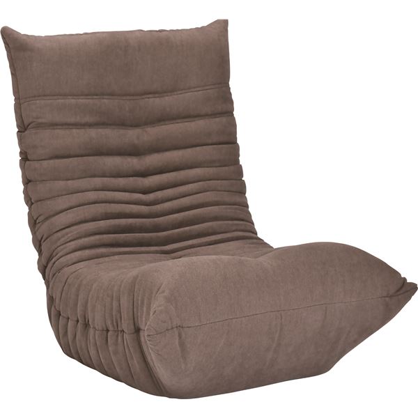 ソファ リクライニング ファブリック 1人掛け用 ブラウン ソファー リクライニングソファ ローソファー ローソファ コンパクト 完成品