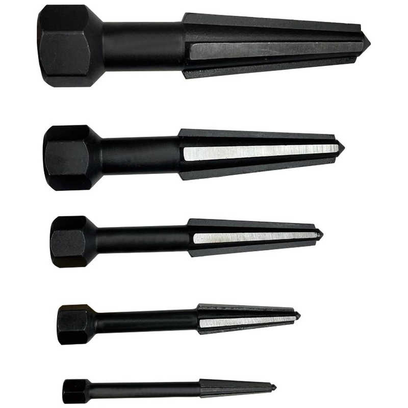 SIGNET　5本組 ダブルエッジ スクリューエキストラクターセット 1-5mm　46772