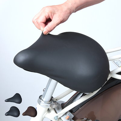 他サイト： 川住製作所(Kawasumi Seisakusyo) 自転車 サドルカバー フィット KW-228BK ブラックの商品画像