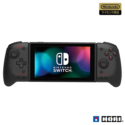 連射・連射ホールド機能搭載任天堂ライセンス商品グリップコントローラー for Nintendo Switch クリアブラックNintendo Switch対応