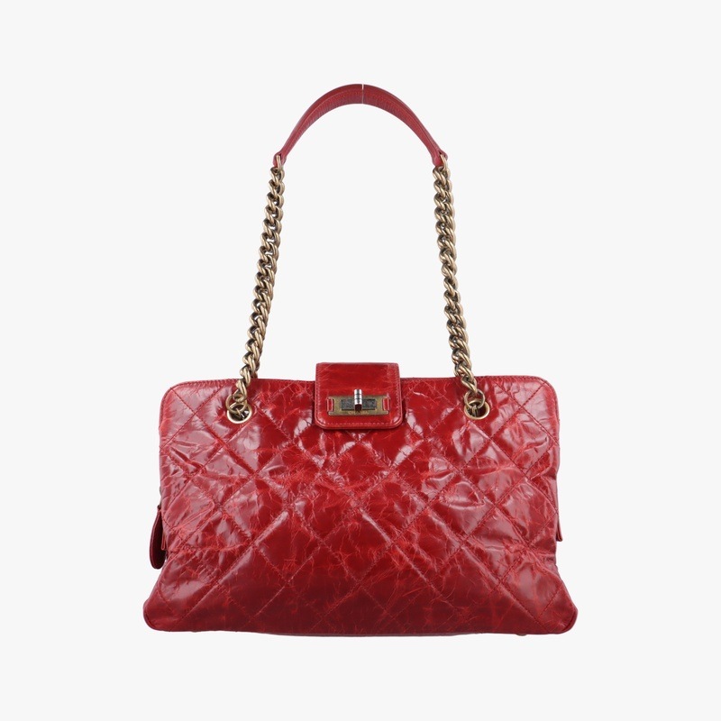 2.55 マトラッセレッドレザーA6681715736647中古 77,000円