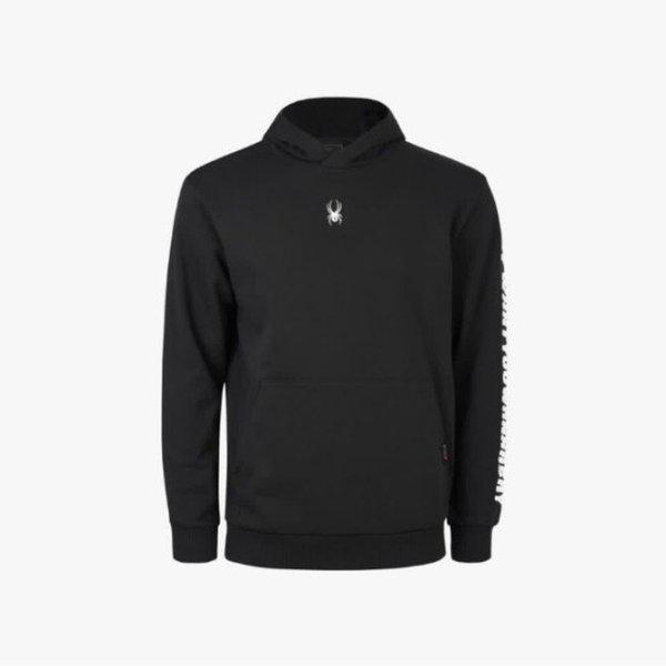 フードティー PQF SPIFCNHD341U-BLK [SWUWS] スリーブ刺繍フードTシャツ