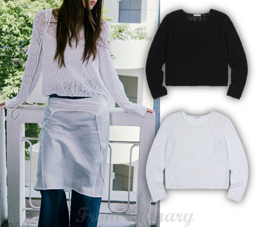 WAVE CROPPED SWEATER (LC252KN02) 16,557円