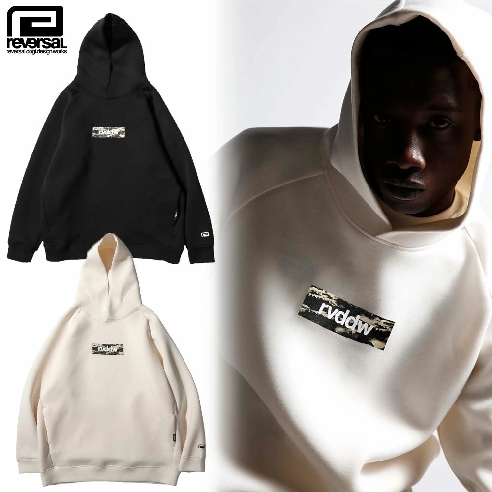 【reversal/リバーサル】プルオーバーパーカー/CONTROL rvddw BOX LOGO DRY TECH HOODIEストリート スケーター メンズファッション