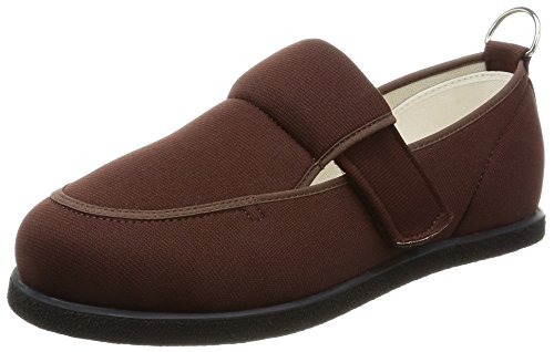 ニチマン 介護靴 マイハート3W（ワイド）（片足） ブラウン 22.0片方 3W