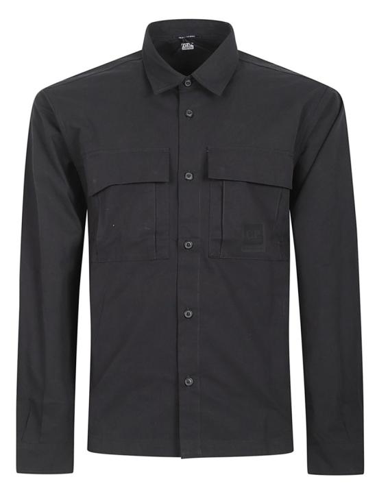 C.P. COMPANY Men Shirts 20CLSH024A006472A999 Black