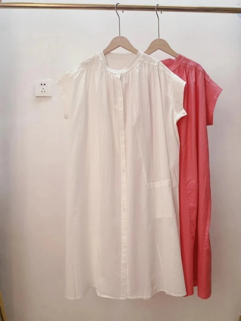 (最安値保証) 今買いたいが特売！痩せ見えシンプルコーデ レディースロングスカートゆったり無地スカート 流行スカート シャツワンピ 上品 春夏