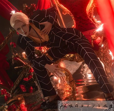 プロシュート コスプレ衣装 ジョジョの奇妙な冒険 コスプレ衣装 プロシュート コスプレ衣装 f4027f0 高品質 実物撮影 ジョジョの奇妙な冒険 黄金の風 プロシュート 風 コスプレ衣装 コスチューム オーダーメイド