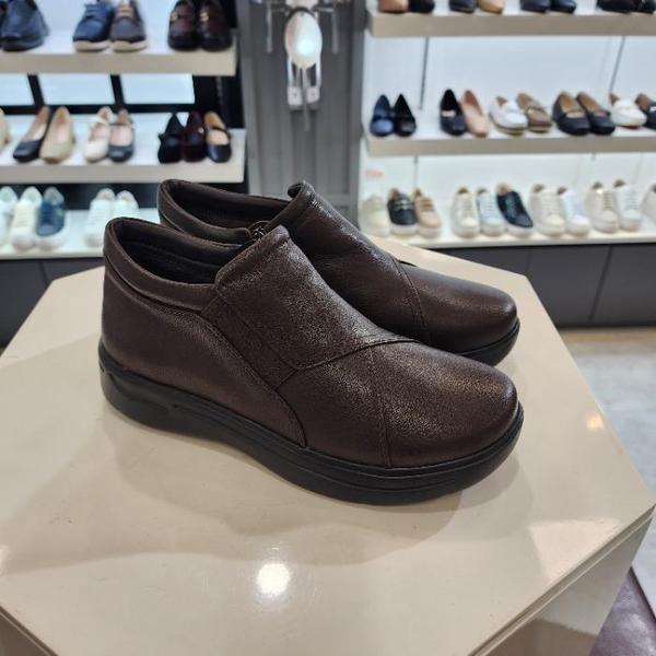 HC10 女性コンフォートショートアングルブーツブラウン LCWA08U44C85 (41420556)