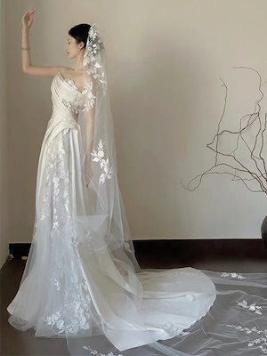 白 ロングドレス