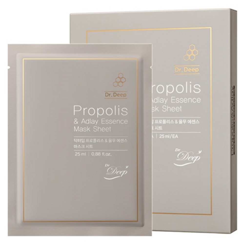 ドクターディッププロポリス＆ユルムマスクパック25ml10枚1個