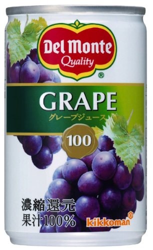 デルモンテ グレープジュース 160g×30本 4,964円