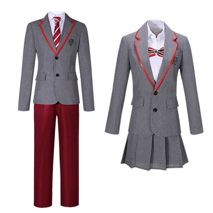 2点購入で2O0 OFF TVシリーズ 有名校 嵐制服 エリートエリート学生服 聖ウイダ 英国風JKキャンパス制服