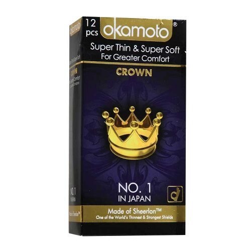 **Okamoto Crown Condom 12s