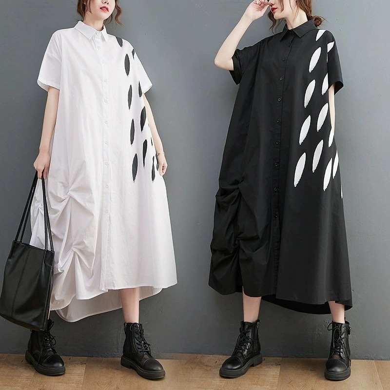 ワンピース ロングワンピース 夏 半袖 無地 プリーツ ゆったり おしゃれ 体型カバー シンプル ナチュラル 上品 大人 通勤 OL 旅 20代 31代