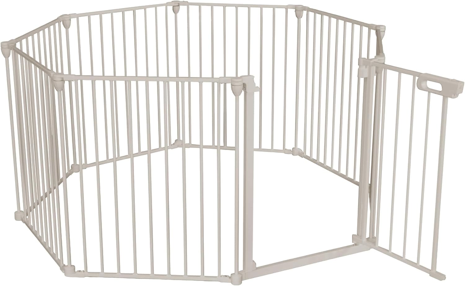 YouTen(ユーテン) ペットサークル ペットケージ 折りたたみ 犬 ケージ 犬 ゲージ 大型犬 中型犬 ゲージ 犬 サークル 室内 (ライトグレージュ８枚)