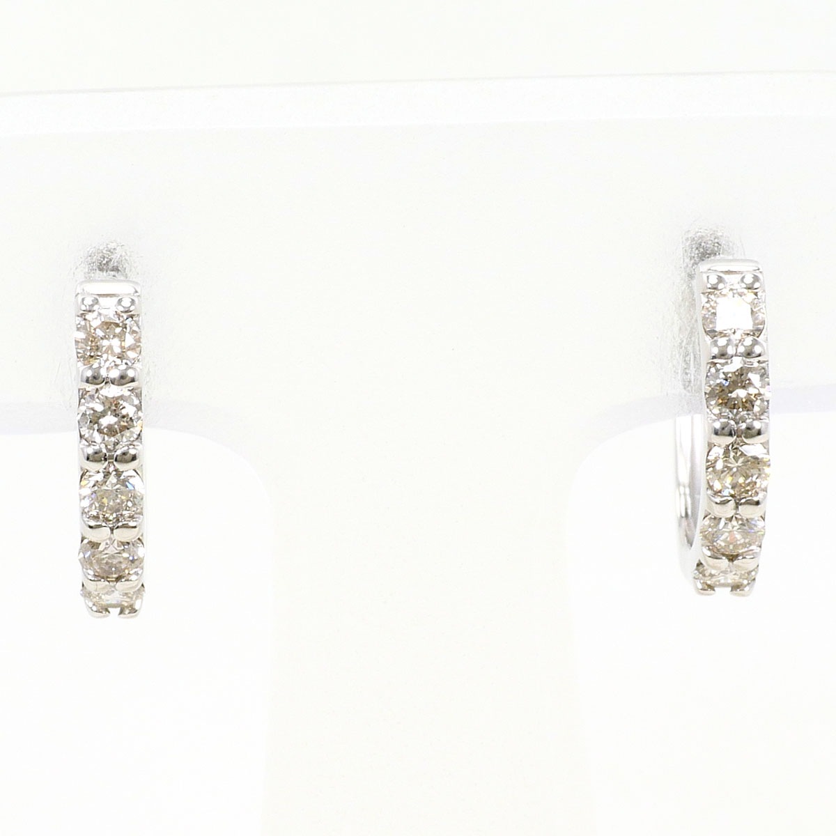 PT900 プラチナ ピアス ダイヤモンド 0.25ct 総重量約3.5g 中古