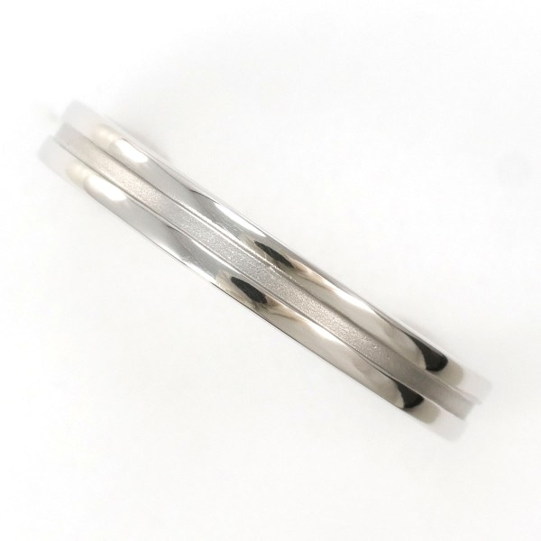 プチレーヴ PT900 リング 指輪 13号 ブルーダイヤ 0.012 ジュエリー 中古