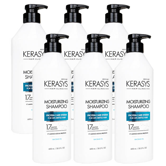 6本セット エクストラストレングスモイスチャライジングシャンプー 600ml 海外発送 ヤマト国際便