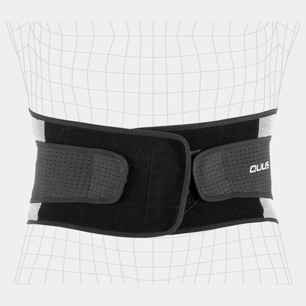 QULIS クライス メッシュライトサポーター 腰 BLK L