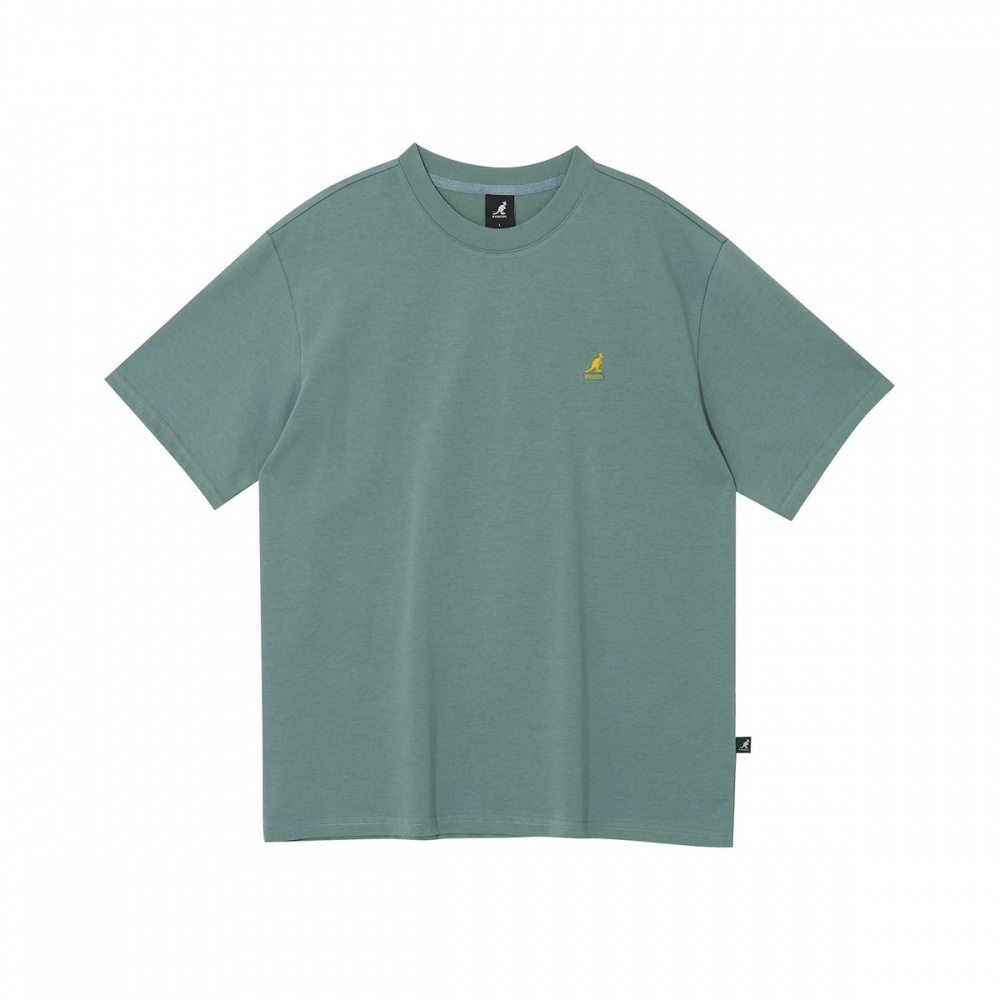 テイピングアートワーク半袖TシャツタフグリーンKRECST27680