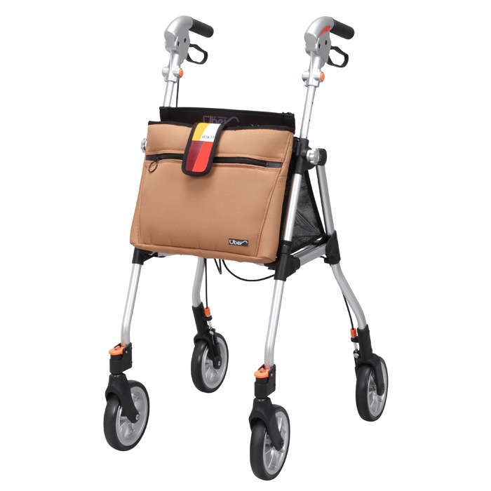 歩行車 超軽量 スリムフィット・スタンダード SL-0470-C キャメル
