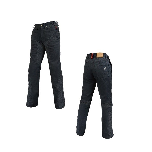 ハーフメッシュストレッチデニムパンツLF ブラック MWサイズ 30-36 RR7509LFBKMW# 8,760円