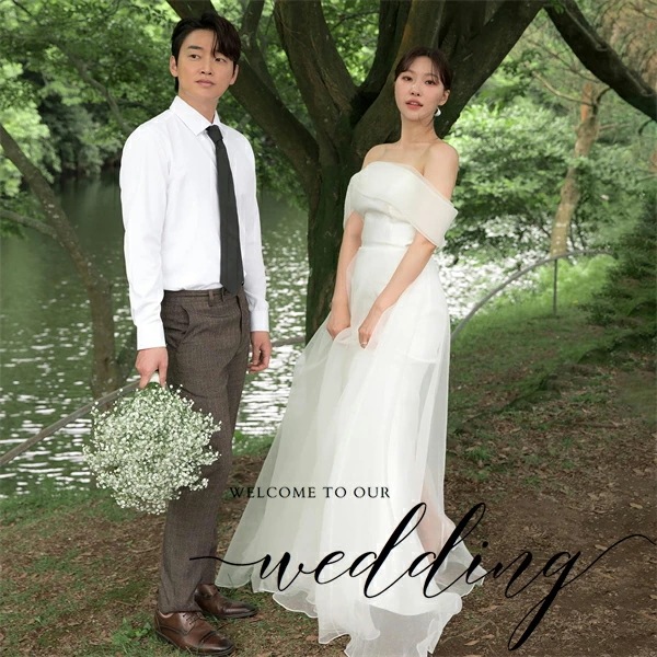 前撮り ドレス ワンピース ノースリーブ ウェディングドレス エンパイアライン オフショルダー 白 結婚式 二次会 結婚式 披露宴 前撮り 袖あり ロングドレス 花嫁 Aラインドレス 披露宴 後撮り