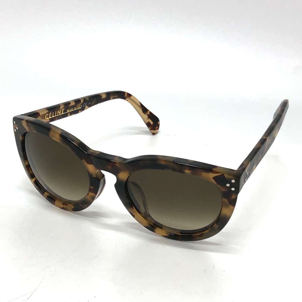 サングラス CL41014 ウェリントン アイウェア 眼鏡 べっ甲柄 ファッショングラス プラスチック ブラウン