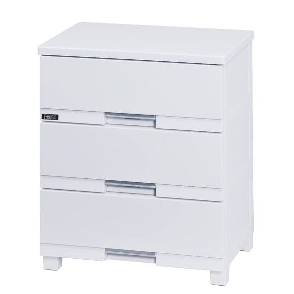 天馬 FP5503/WH(PREMIUM) フィッツプラスプレミアム　幅55cm　3段（セラミックホワイト） FP5503WHPREMIUM