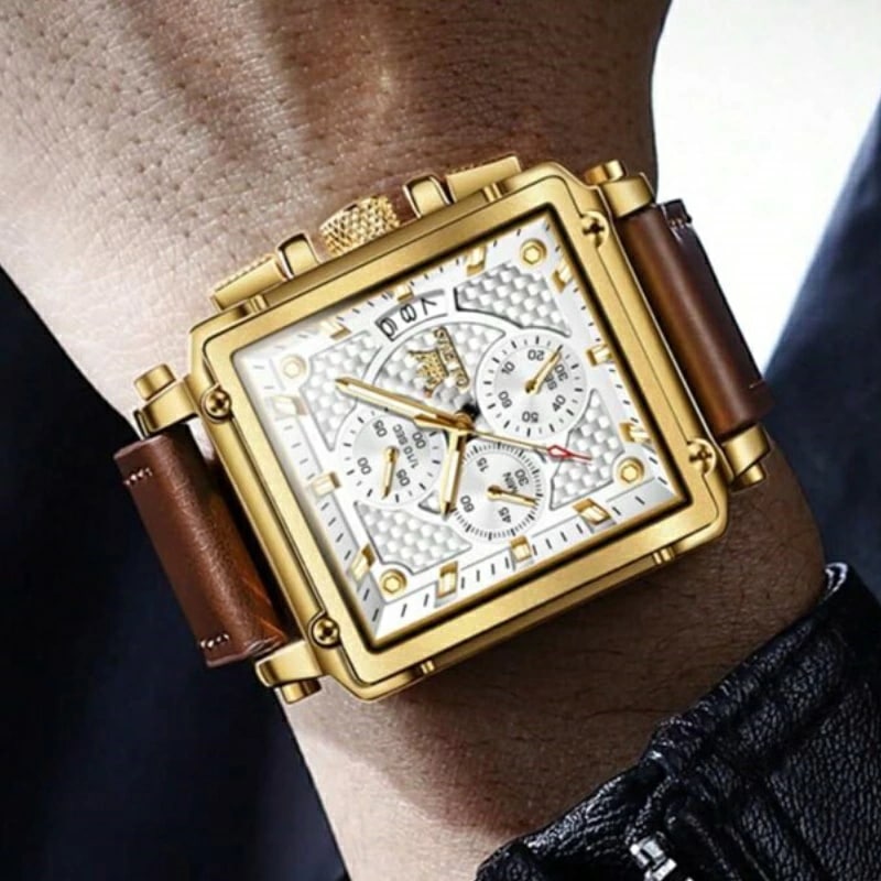 メンズ ファッション アナログ クォーツ 防水 夜光機能付き腕時計 日付表示ビジネス クロノグラフ メンズウォッチ 仕事用に最適高級メンズウォッチ ホリデーギフトにも最適