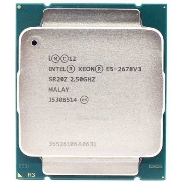 2個セット Intel Xeon E5-2678 v3 SR20Z 12C 2.5GHz 30MB 120W LGA2011-3 DDR3-1866