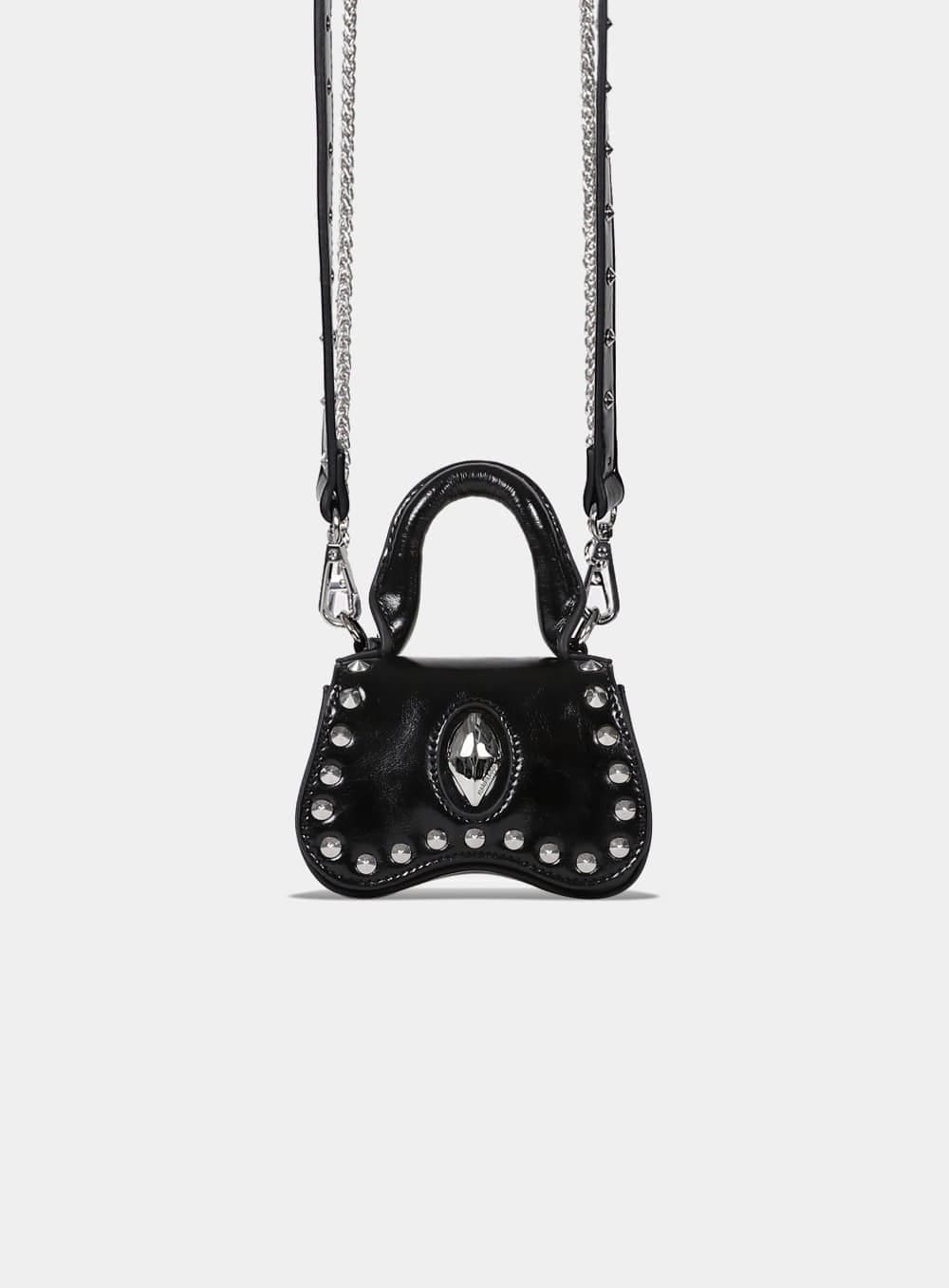 【BADBLOOD】 ELIPS SYMBOL CRANKY MINI NUT BAG : ONIX