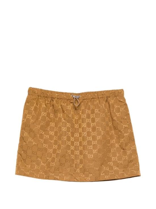 GUCCI Women Mid Skirts 856026 ZAUC02709 Brown