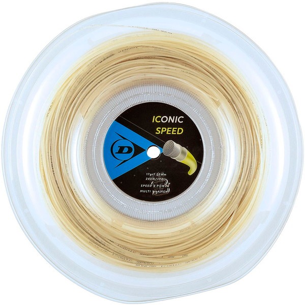 DUNLOP ダンロップテニス ストリング ナイロン系 マルチフィラメント アイコニック・スピード 240m テニス ガット DST32021-615