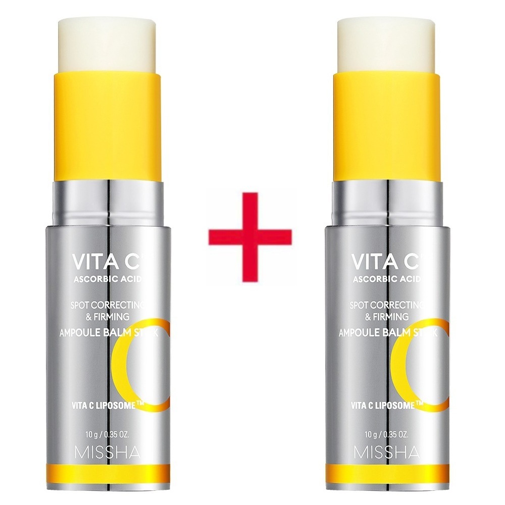 ビタCプラス ジョブティシー 弾力 アンプルバーム スティック10gx2個