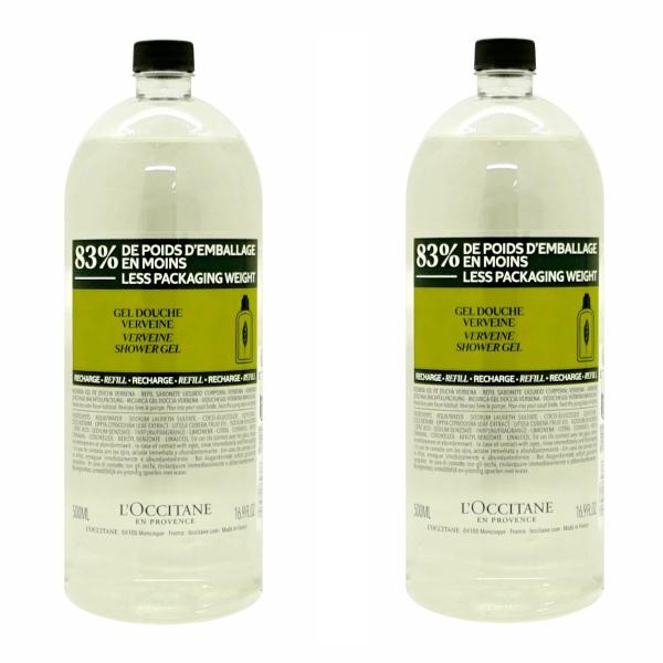 ヴァーベナ シャワージェル レフィル 500ml 2個 ボディソープ