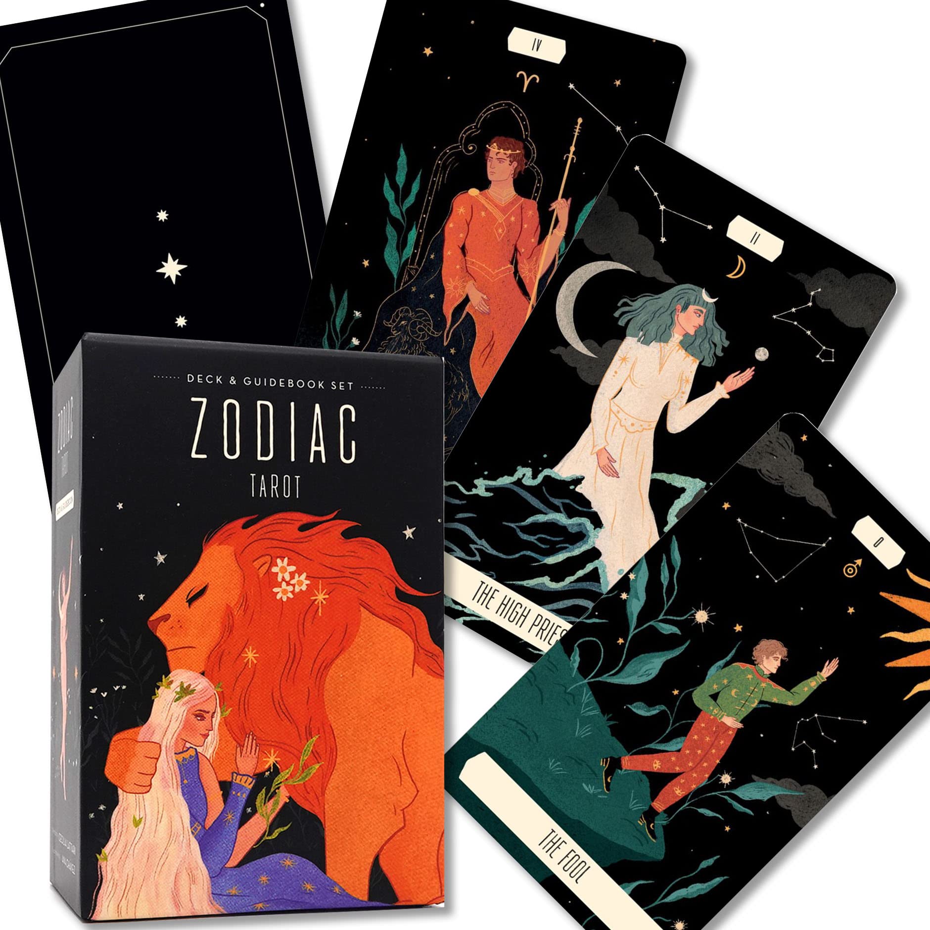 ゾディアック タロット Zodiac Tarot Deck & Book Set タロット占い方 日本語解説書付き 正規品 タロットカード 78枚