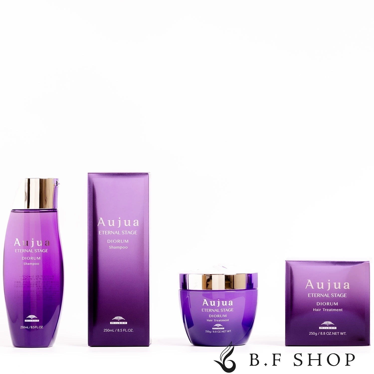 【セット品】ミルボン オージュア ディオーラム シャンプー ＆ ヘアトリートメント 250ml LSC