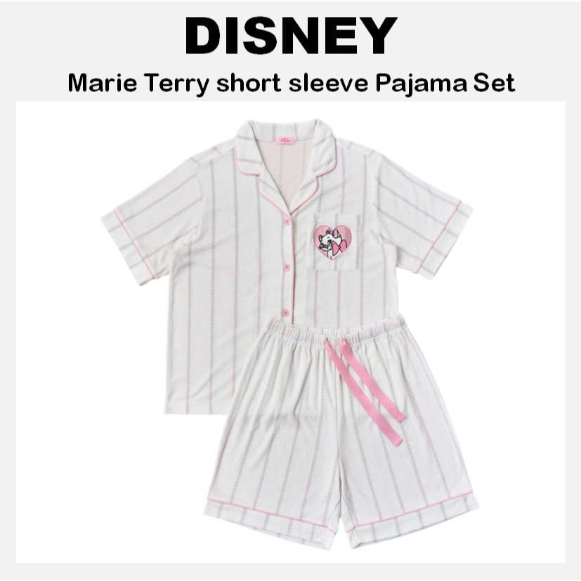 [ディズニー] バターショップ マリー・テリー 半袖パジャマセット (M / L) バターショップ