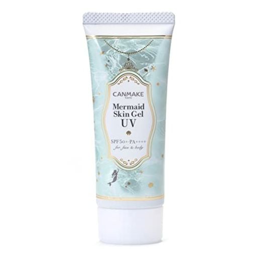 マーメイドスキンジェルUV C01 CICAミント 日焼け止めジェル SPF50+ PA++++ 洗顔料でオフ 全身用日焼け止め