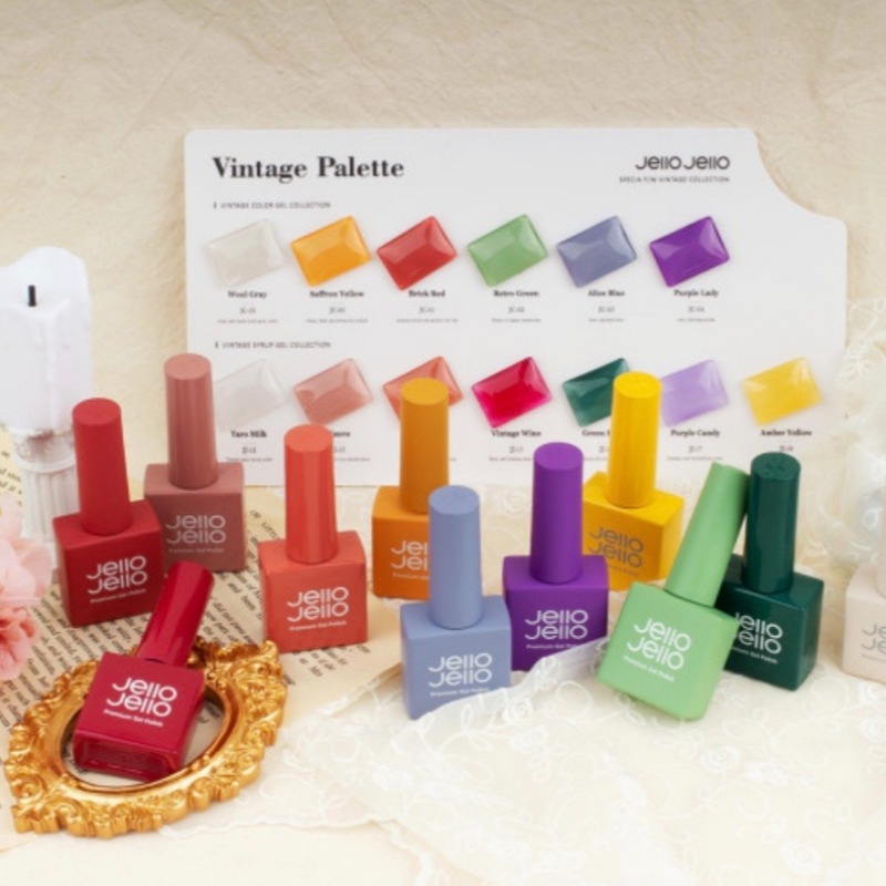 JELLO JELLO/ 新商品 Vintage Palette 13color カラージェル