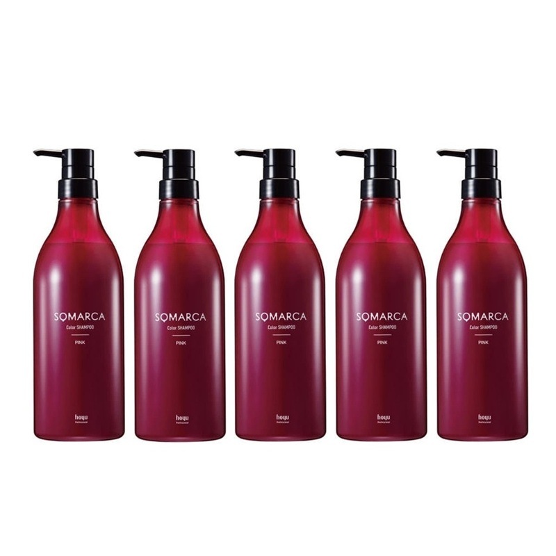ホーユー ソマルカ カラーシャンプー ピンク 770ml ×5セット