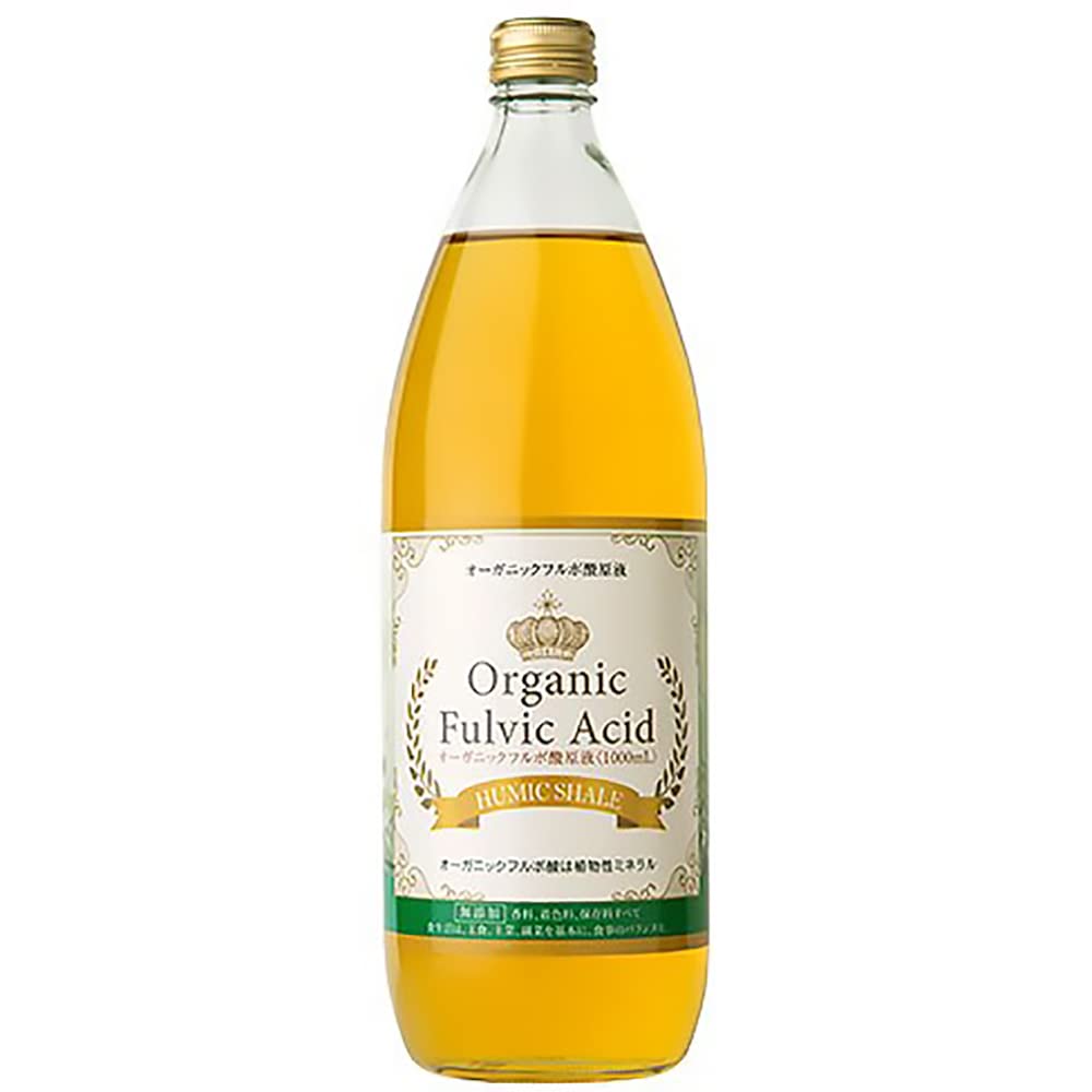 オーガニック フルボ酸原液 1000ml 70種以上の植物ミネラル40,000mg 16,313円