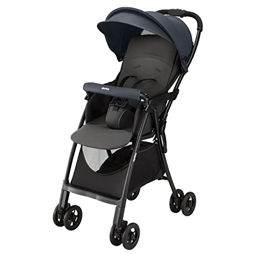 B型ベビーカー マジカルエアー AH 7か月~36か月まで 軽量 コンパクト (ネイビー) 2183523